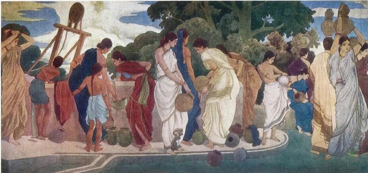 By the Well by Damerla Rama Rao, 1925