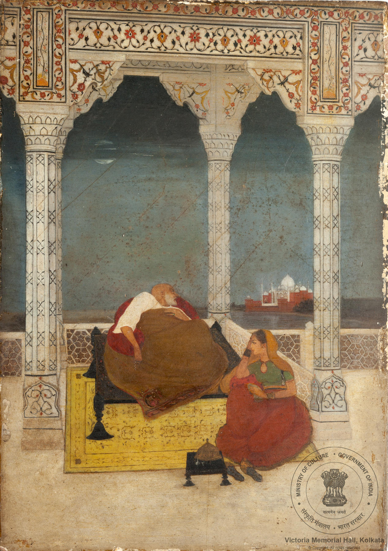 The Passing of Shah Jahan by Abanindranath Tagore
