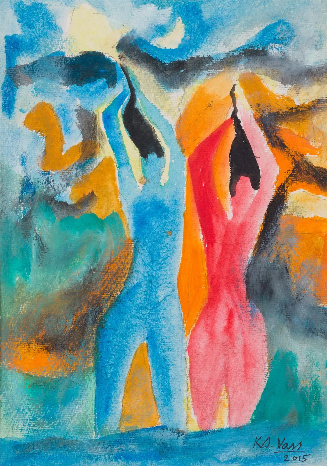 Bathers by K.S. Vass