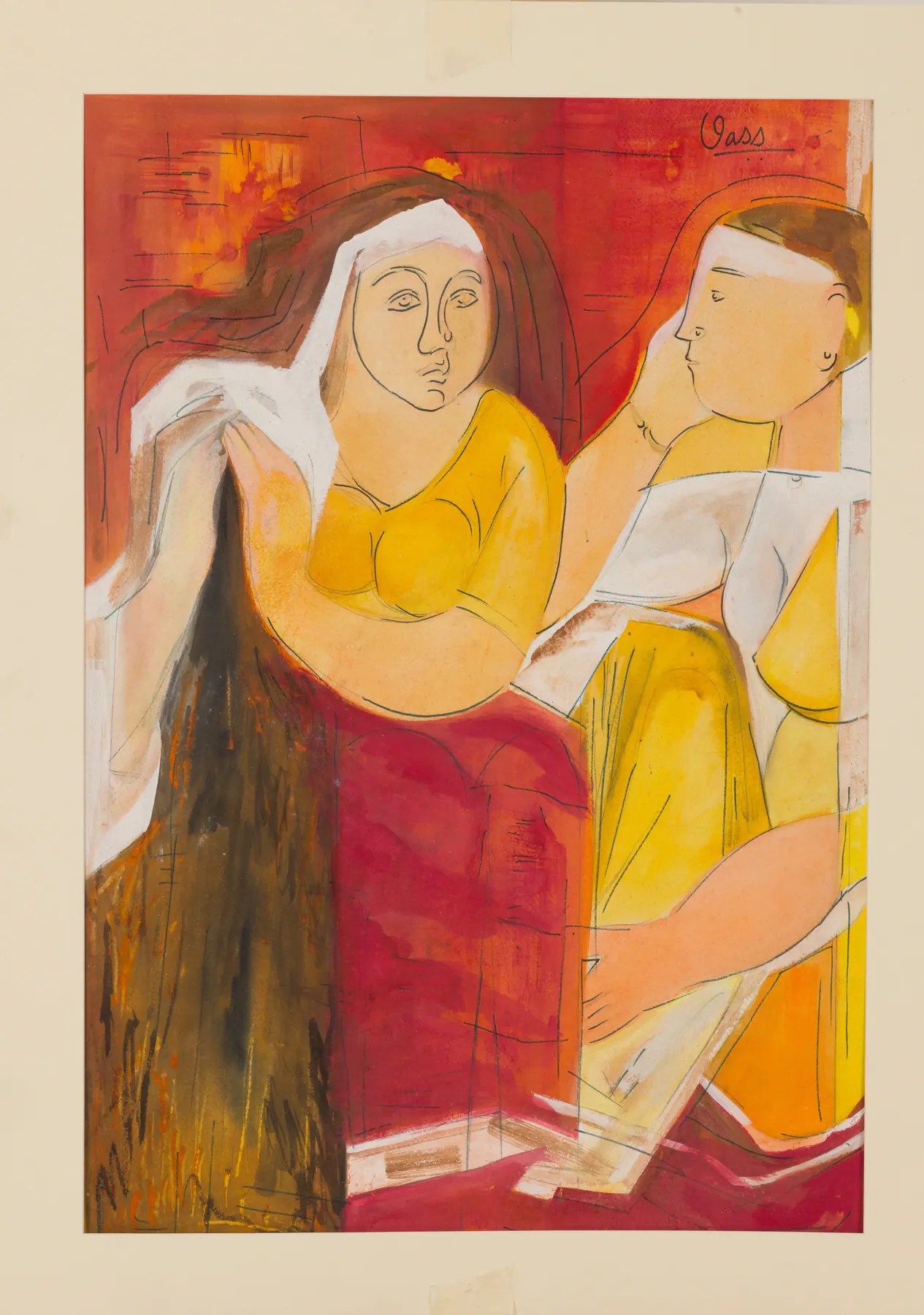 K.S. Vass Dilemma painting